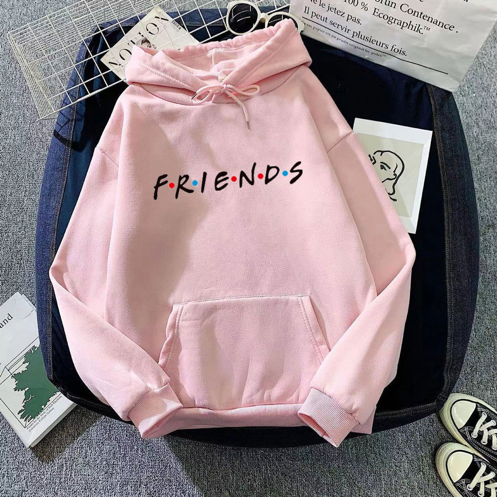 Women's "Friends" Print Hoodie