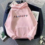 Women's "Friends" Print Hoodie