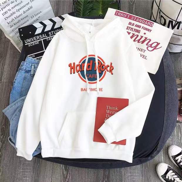 Graphic "Hard Rock Cafe" Hoodie