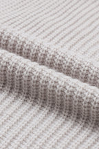 Oversized Fold-Over Sleeve Cozy Knit Cardigan