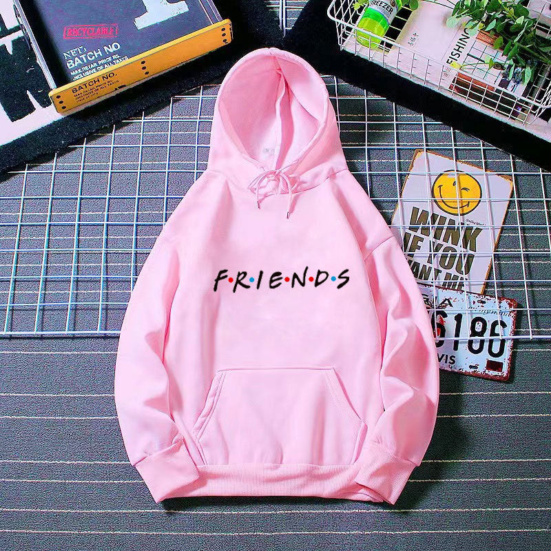 Women's "Friends" Print Hoodie