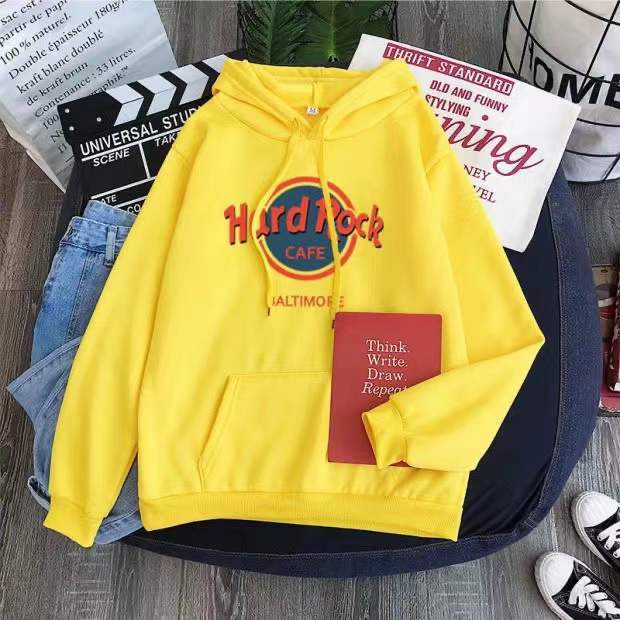 Graphic "Hard Rock Cafe" Hoodie