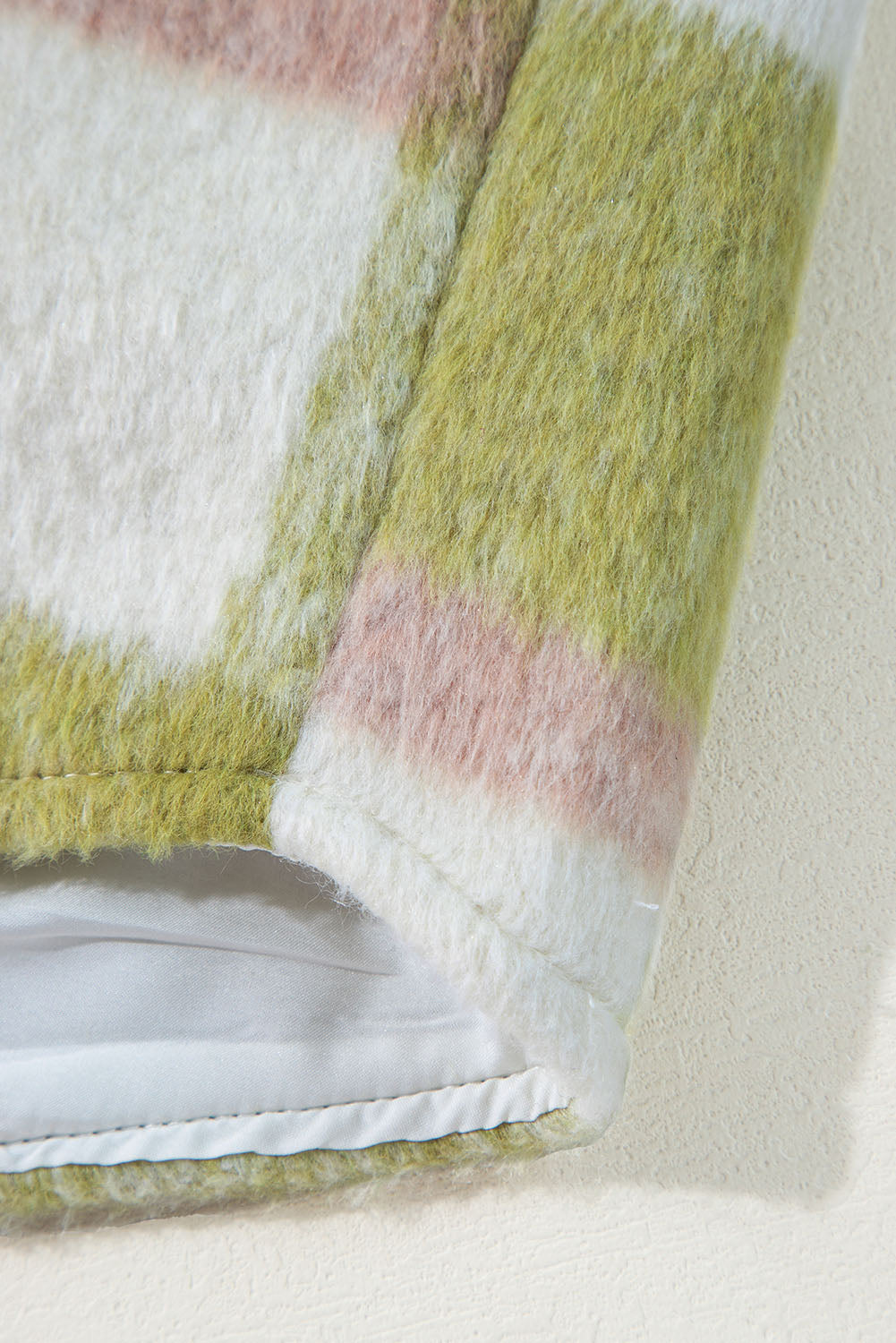 Sage Green Plaid Jacket