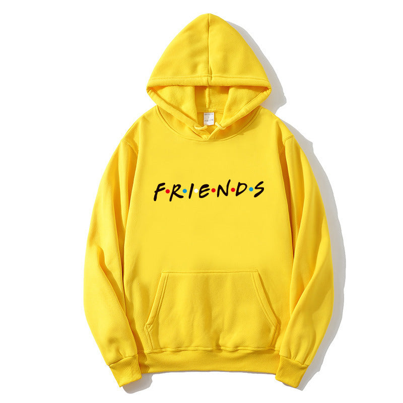 Women's "Friends" Print Hoodie