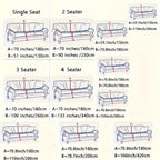 Update Sofa with Organic Couch Cover | Herringbone Chenille Tassels