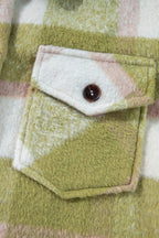 Sage Green Plaid Jacket