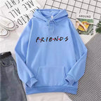 Women's "Friends" Print Hoodie