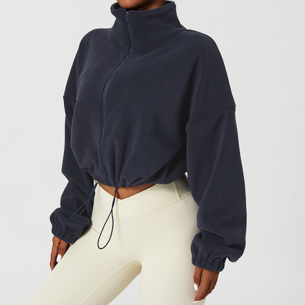 Women's Fleece Sports Zip-up