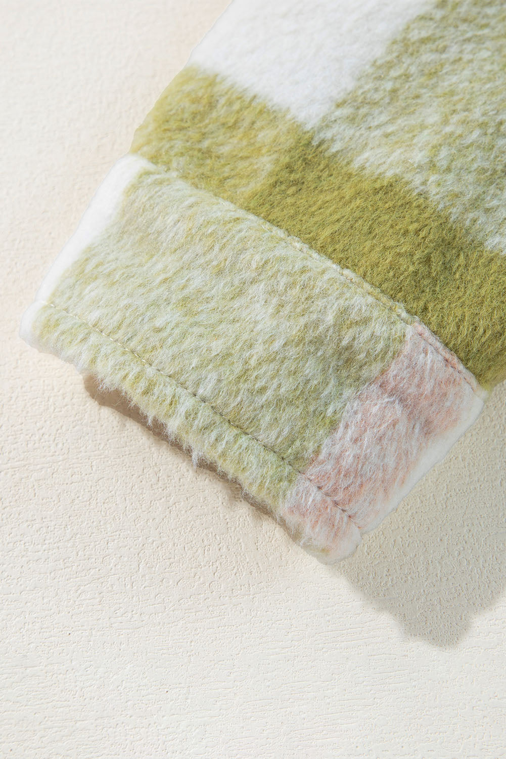 Sage Green Plaid Jacket