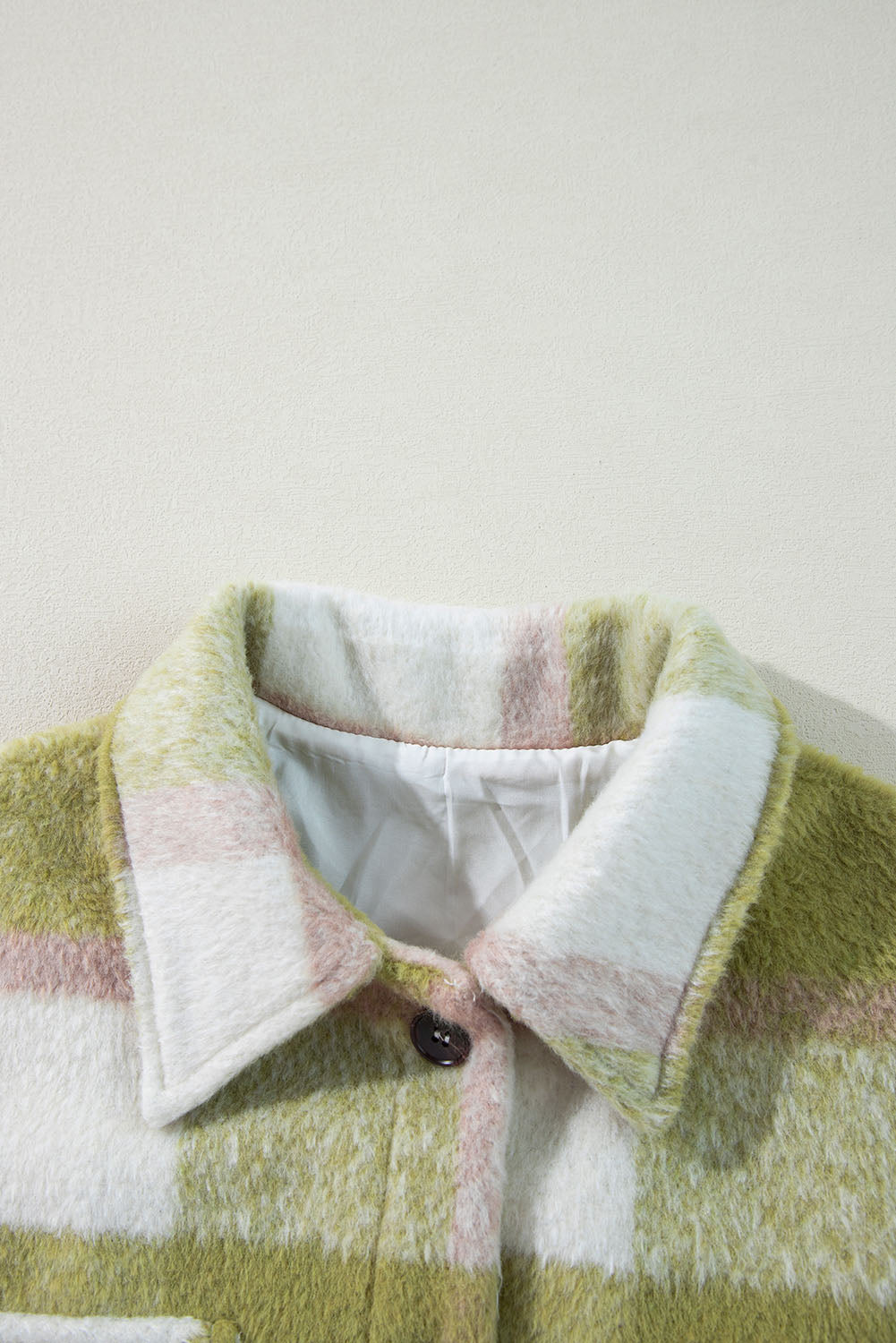 Sage Green Plaid Jacket