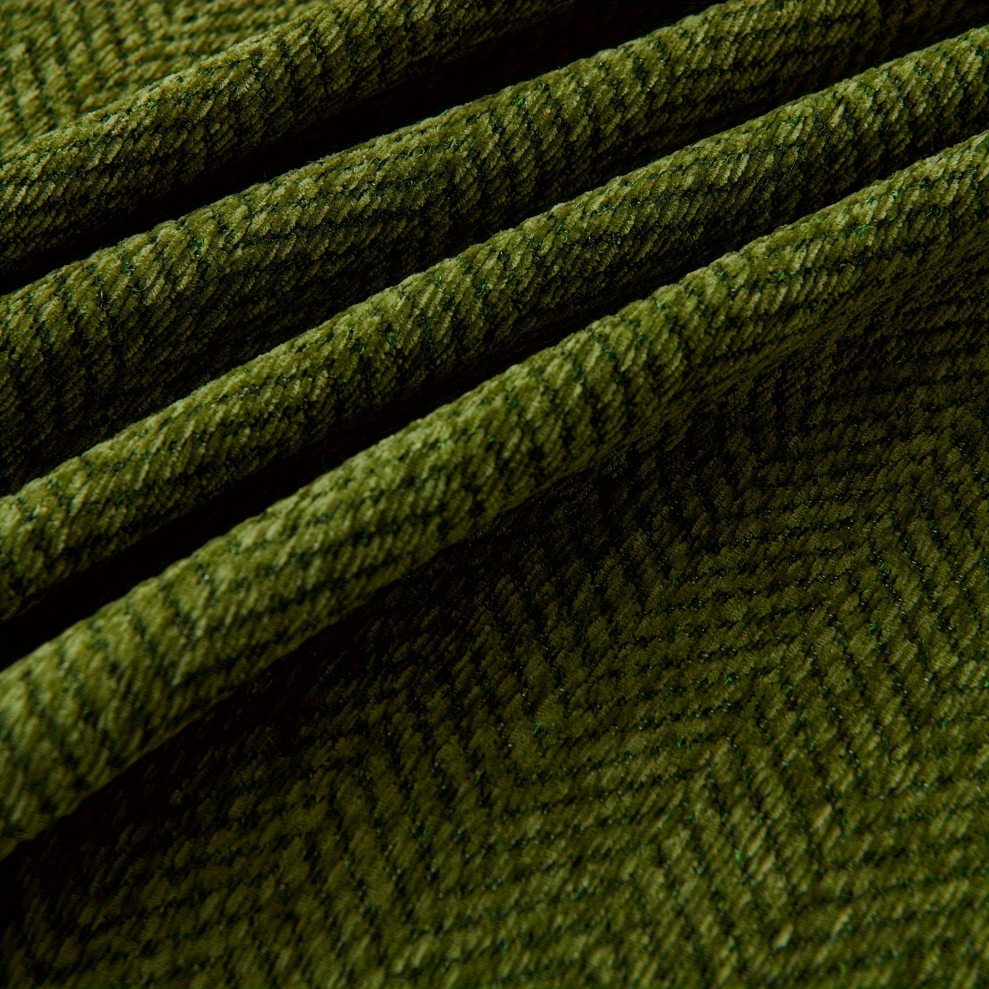 Update Sofa with Organic Couch Cover | Herringbone Chenille Tassels