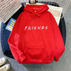 Women's "Friends" Print Hoodie