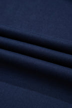 Varsity Striped Detail Crewneck Pullover Elastic Sweatpants 2pcs Outfit