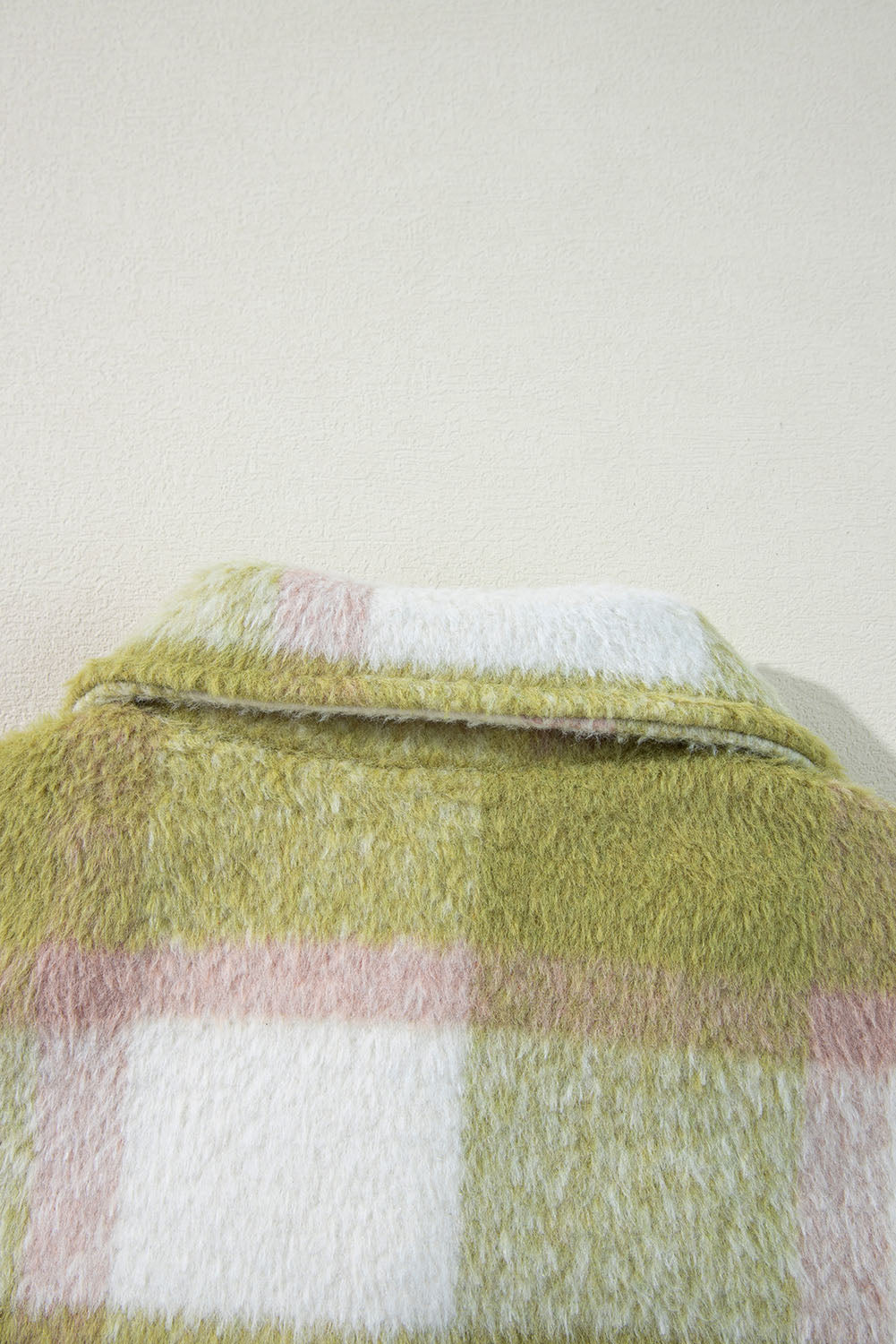 Sage Green Plaid Jacket