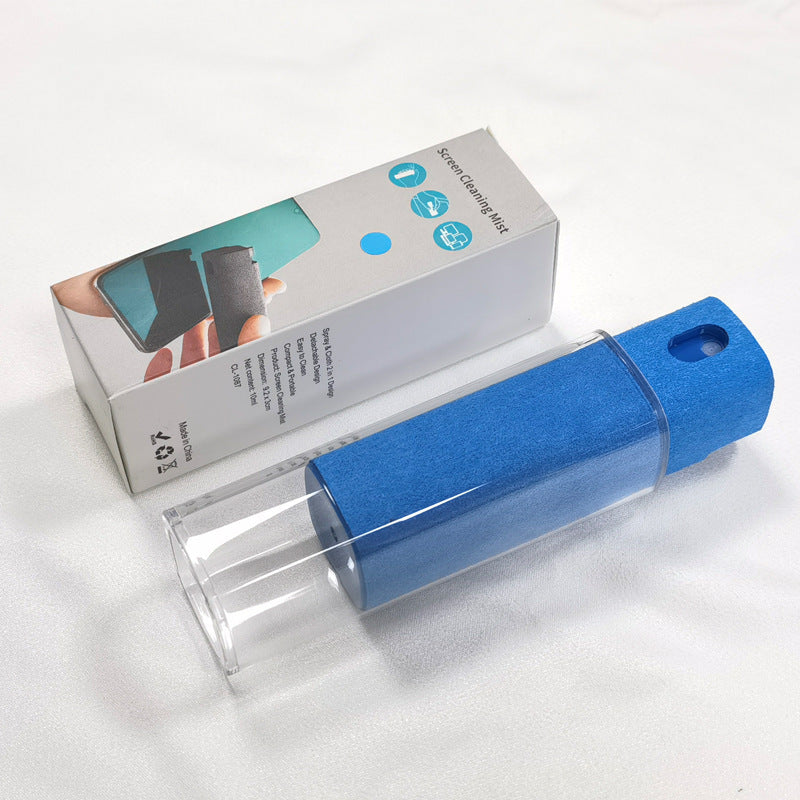 2-in-1 Screen Cleaner Spray Set – Portable Phone & Laptop Cleaning Tool