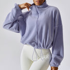 Women's Fleece Sports Zip-up
