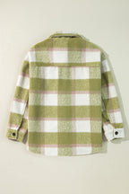 Sage Green Plaid Jacket