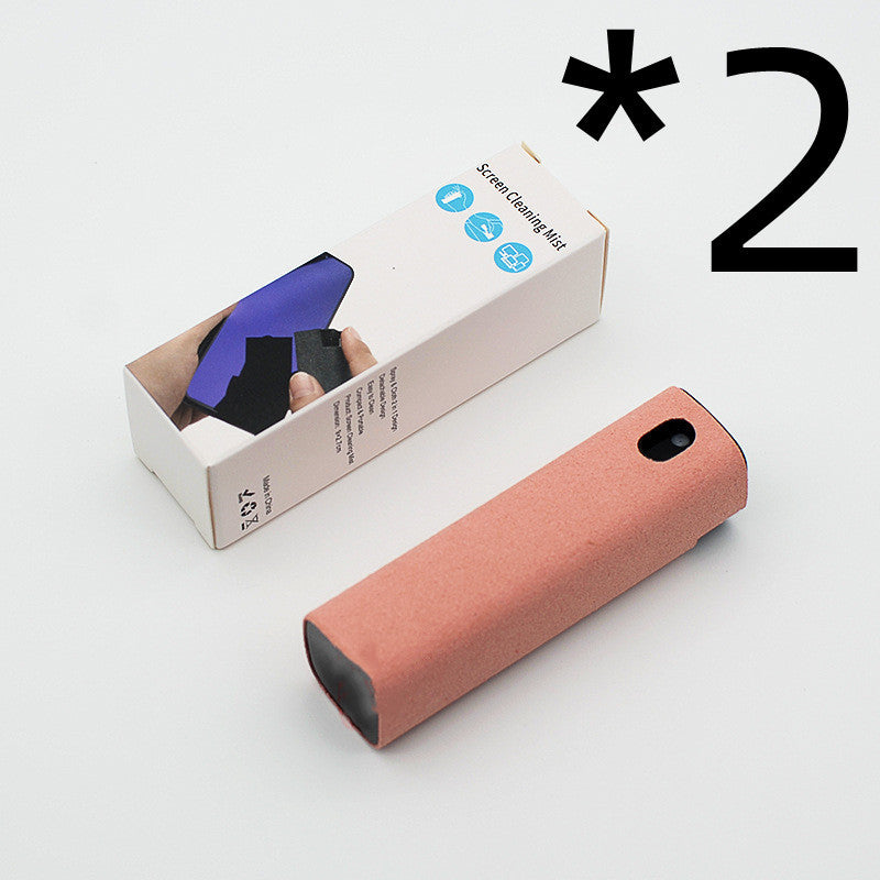 2-in-1 Screen Cleaner Spray Set – Portable Phone & Laptop Cleaning Tool